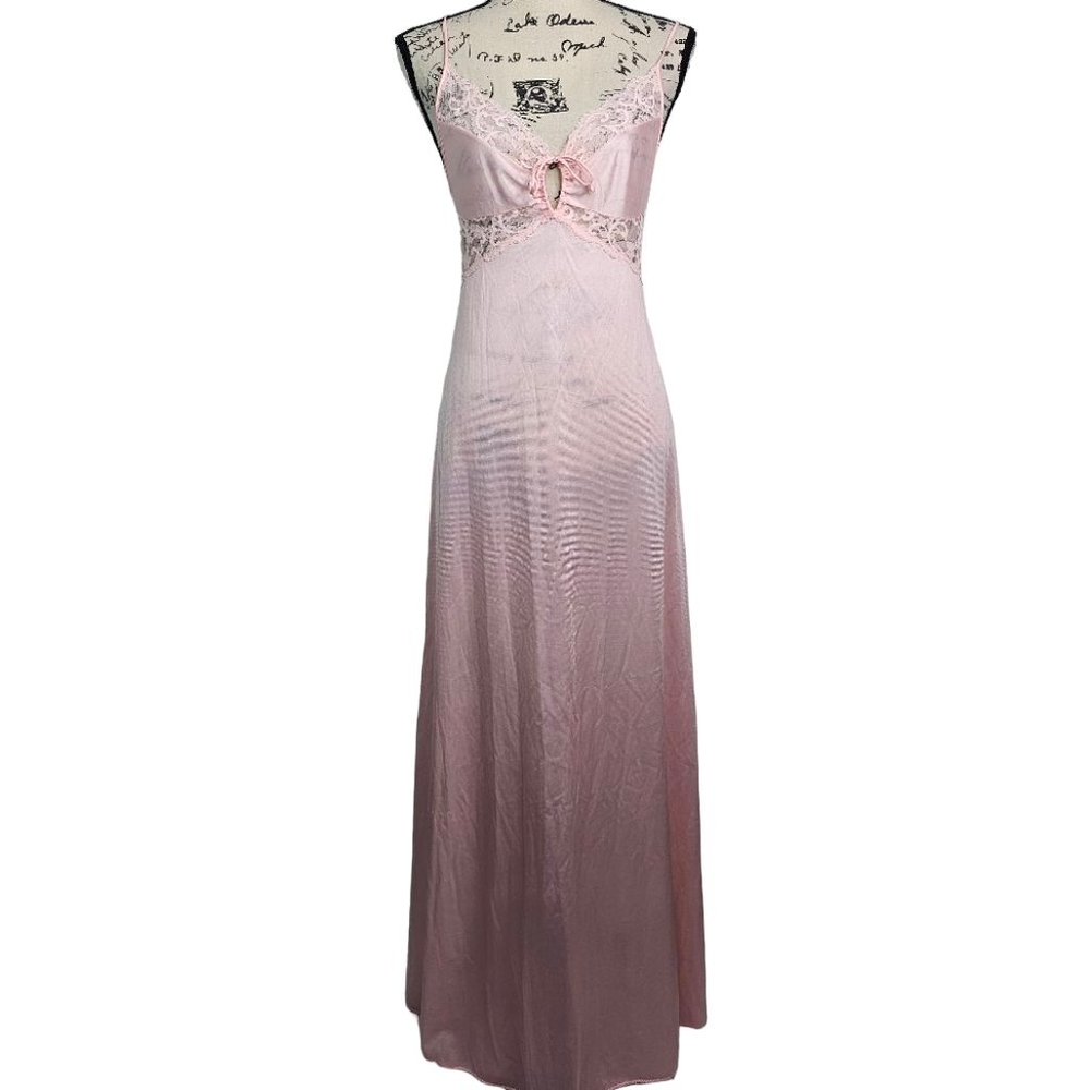 Maidenform Dreamwear vintage 90s y2k pink slip dress sz S